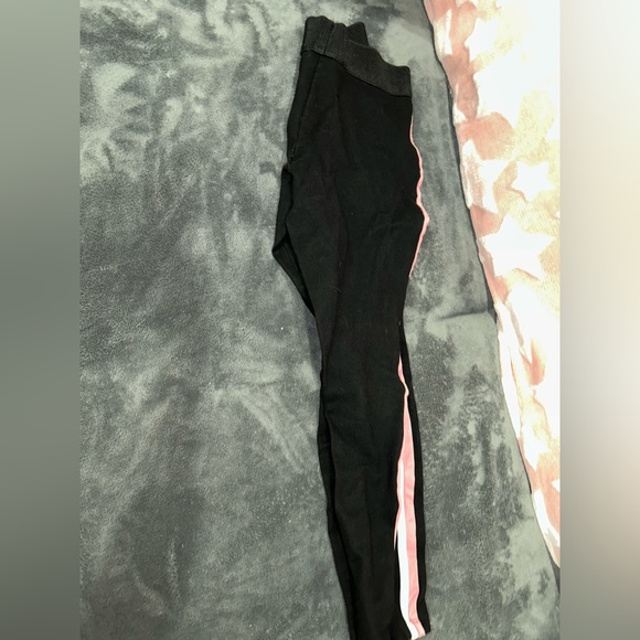 Zara fleeced lined, stripped leggings - Picture 2 of 5